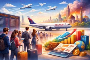 Airfare on Asia-Europe Routes Climbs Following Closure of Gulf Airports